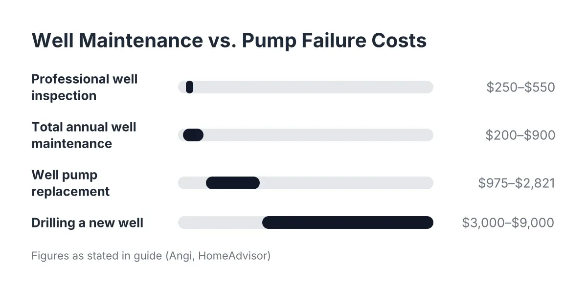 well pump maintenance