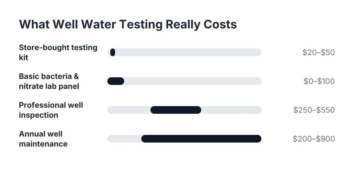 well water testing kit